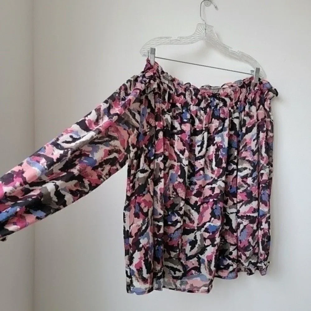 NWT LANE BRYANT Off The Shoulder Blouse